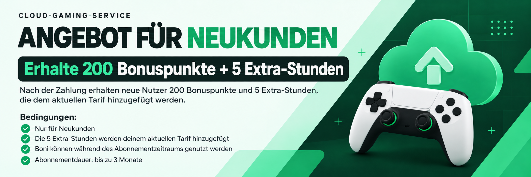 Bonus for new users