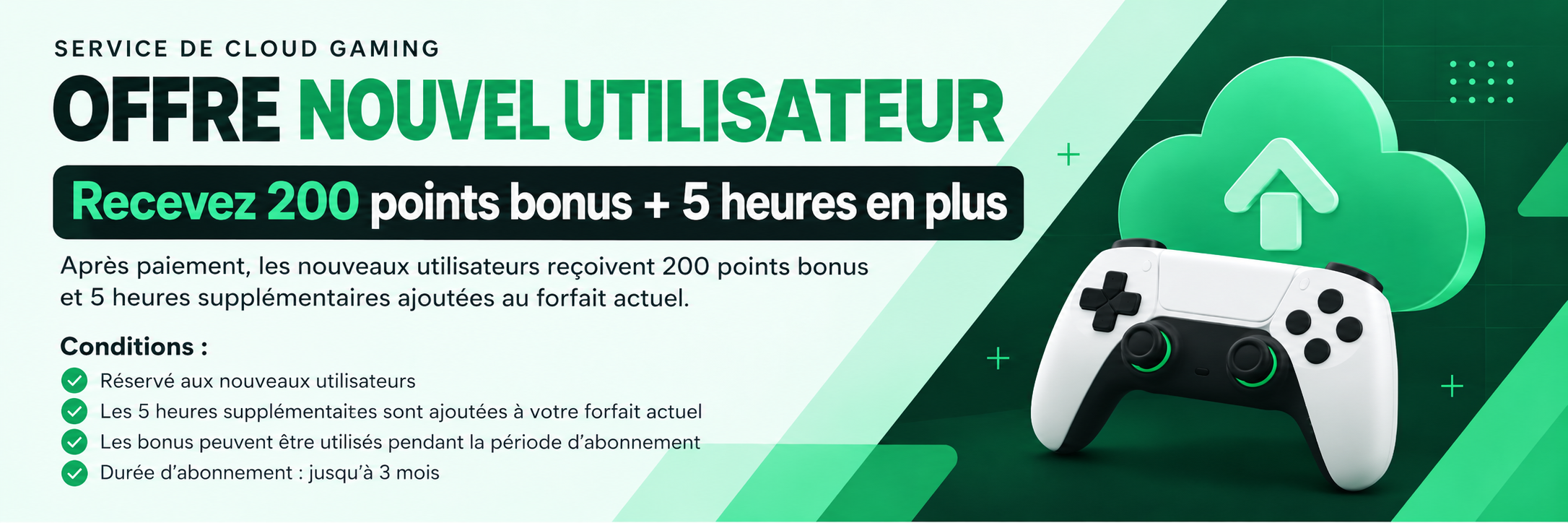 Bonus for new users